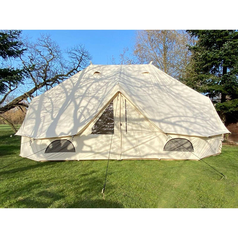 Tente Tipi En Coton - Freya - 12 Personnes - 6 X 4 M – 3m Hauteur - Moustiquaire 3 Tente Tipi En Coton - Freya - 12 Personnes - 6 X 4 M – 3m Hauteur - Moustiquaire – Image 3