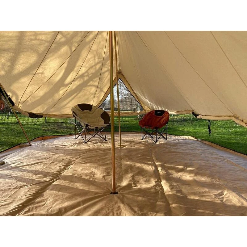 Tente Tipi En Coton - Freya - 12 Personnes - 6 X 4 M – 3m Hauteur - Moustiquaire 5 Tente Tipi En Coton - Freya - 12 Personnes - 6 X 4 M – 3m Hauteur - Moustiquaire – Image 5