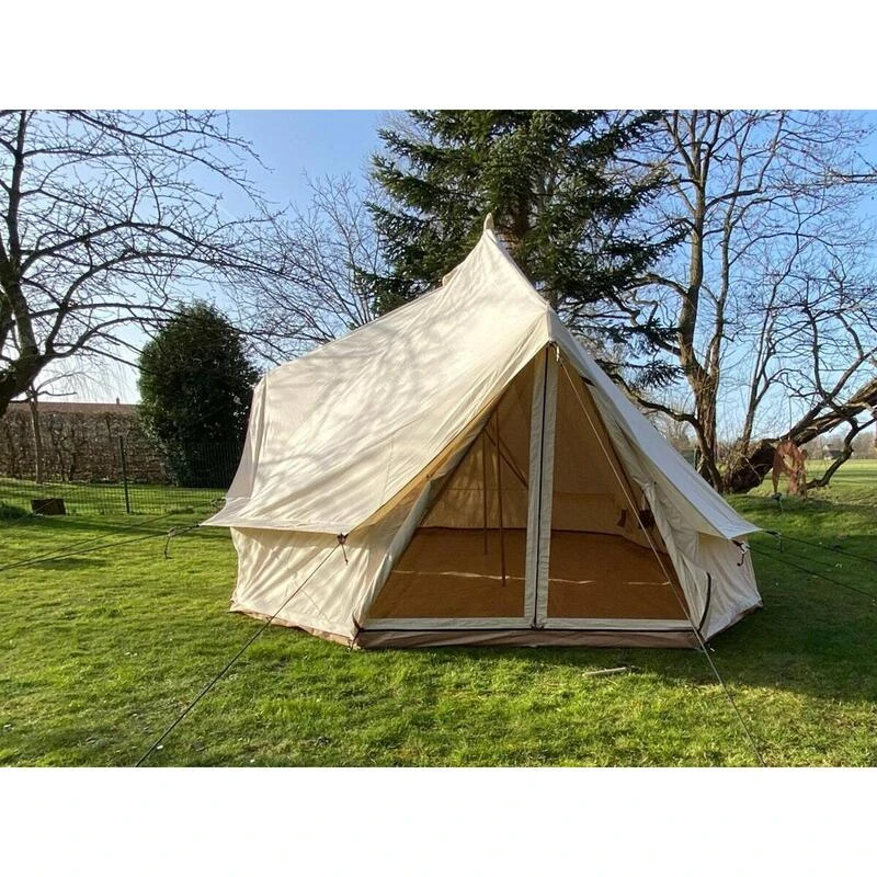 Tente Tipi En Coton - Freya - 12 Personnes - 6 X 4 M – 3m Hauteur - Moustiquaire 6 Tente Tipi En Coton - Freya - 12 Personnes - 6 X 4 M – 3m Hauteur - Moustiquaire – Image 6
