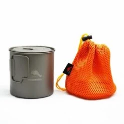 Toaks Titanium 650ml Pan - Ultraléger -Camping En Plein Air Boutique toaks titanium 650ml pan ultraleger 2
